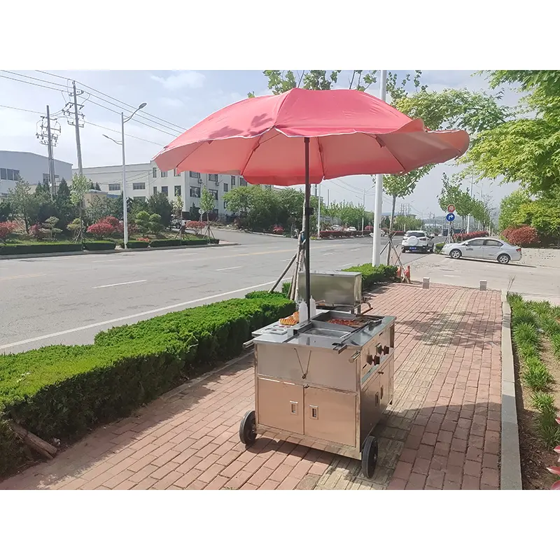 Hot Dog Umbrella Push Orga