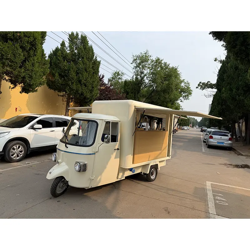 Piaggio Ape Mugikorra Kafe Taberna Kamioia