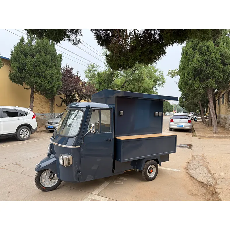 Piaggio alboko irekiera Fast Food Furgoneta